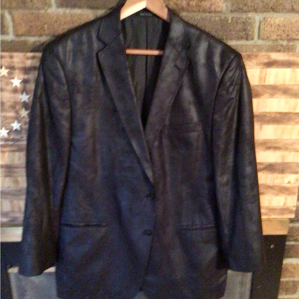 Men’s Leather look Sports Jacket